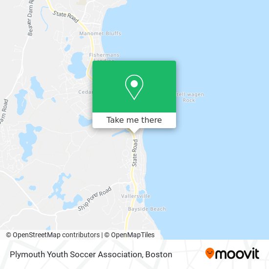 Plymouth Youth Soccer Association map