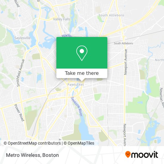 Metro Wireless map