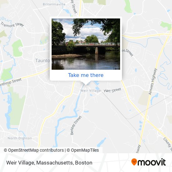 Mapa de Weir Village, Massachusetts