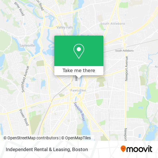 Mapa de Independent Rental & Leasing