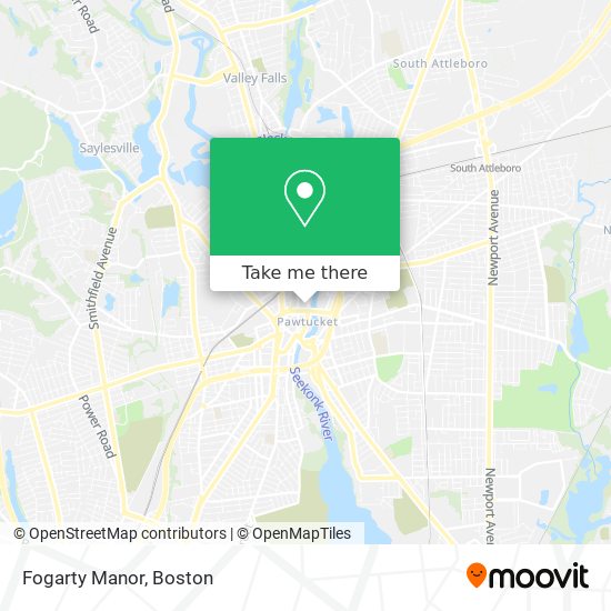 Fogarty Manor map