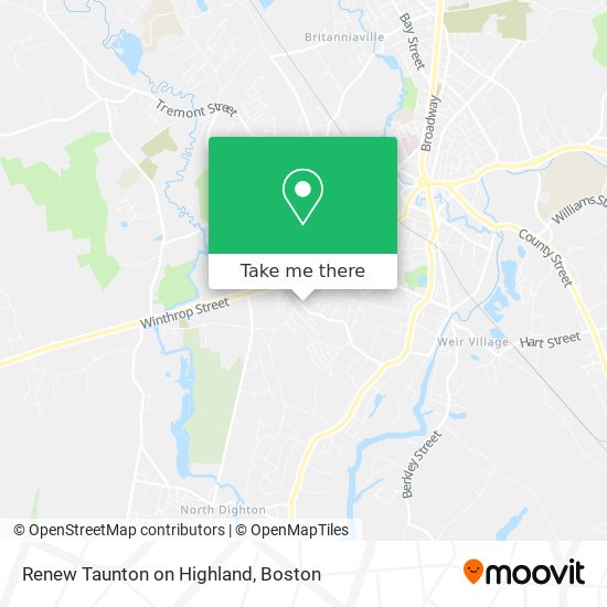 Renew Taunton on Highland map