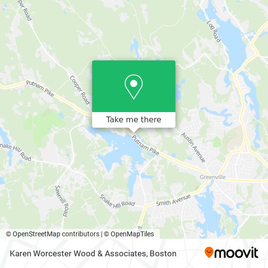 Karen Worcester Wood & Associates map