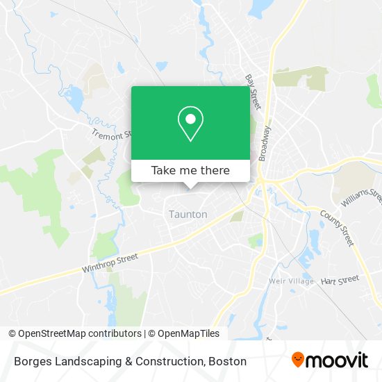 Mapa de Borges Landscaping & Construction