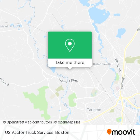 US Vactor Truck Services map