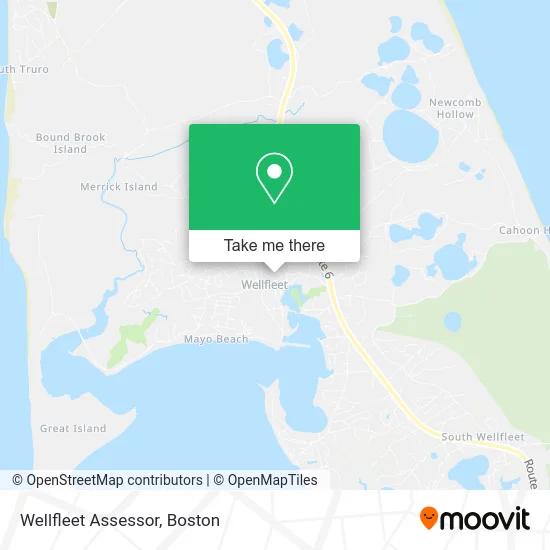 Wellfleet Assessor map