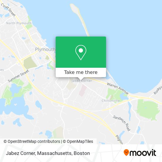 Jabez Corner, Massachusetts map