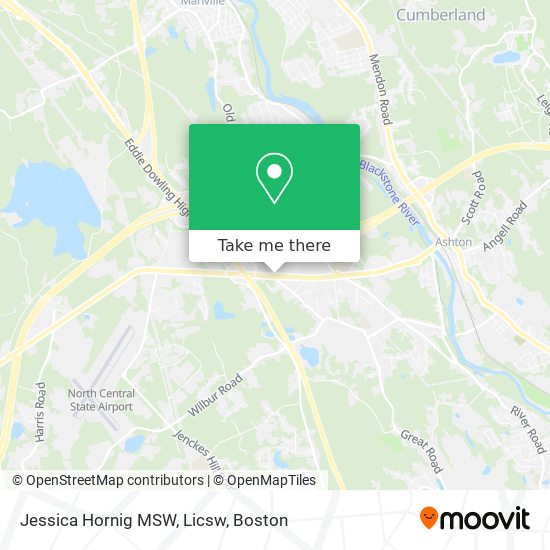 Mapa de Jessica Hornig MSW, Licsw