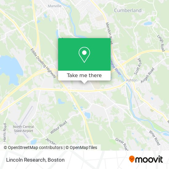 Lincoln Research map