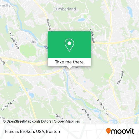 Fitness Brokers USA map