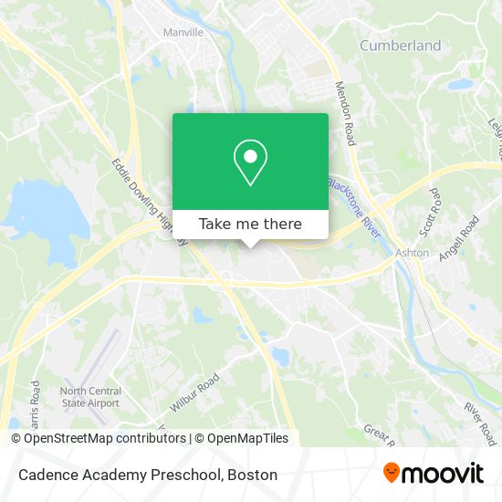 Mapa de Cadence Academy Preschool