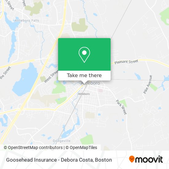 Goosehead Insurance - Debora Costa map