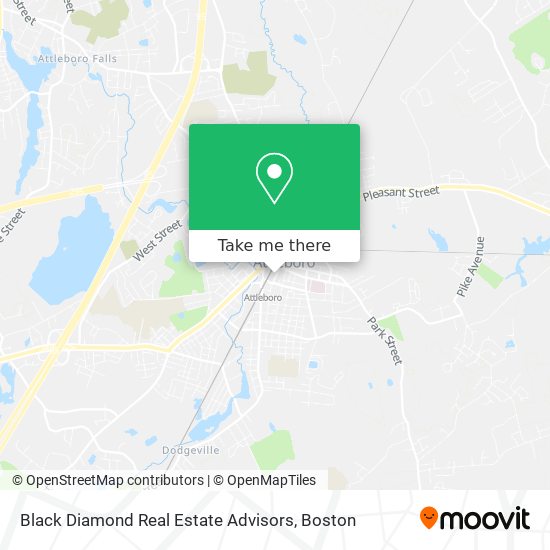 Mapa de Black Diamond Real Estate Advisors