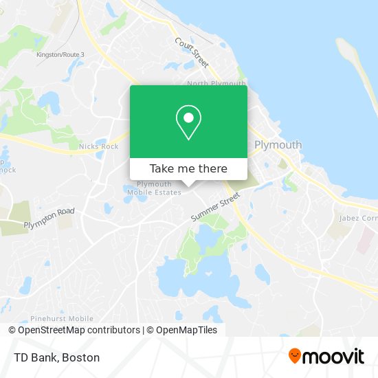 Mapa de TD Bank