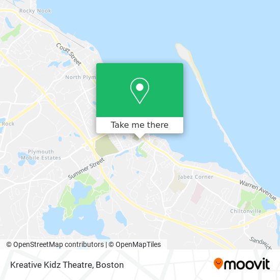 Kreative Kidz Theatre map