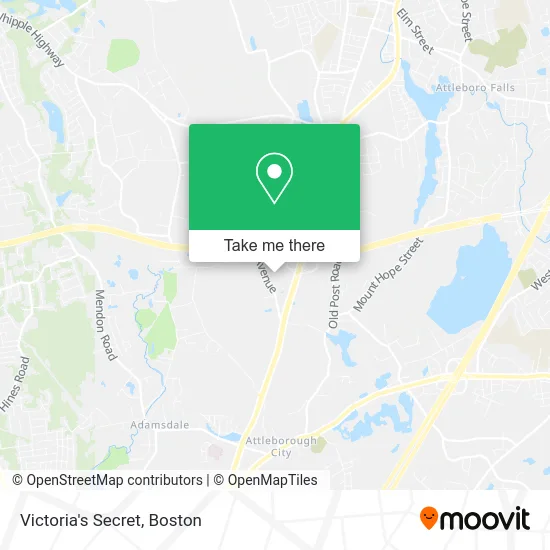 Victoria's Secret map