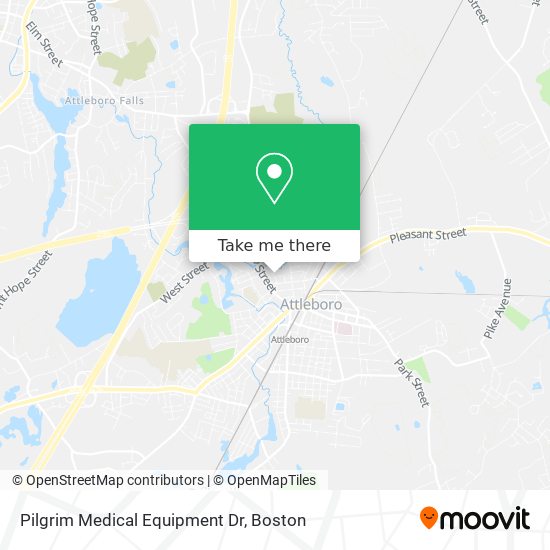 Mapa de Pilgrim Medical Equipment Dr