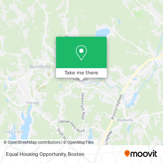 Mapa de Equal Housing Opportunity