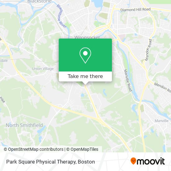 Park Square Physical Therapy map