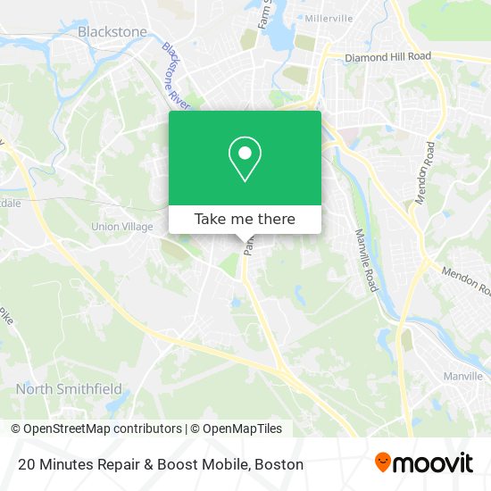 20 Minutes Repair & Boost Mobile map