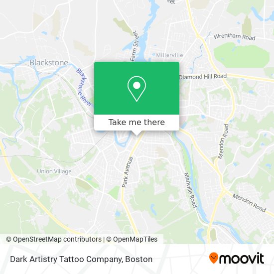 Mapa de Dark Artistry Tattoo Company