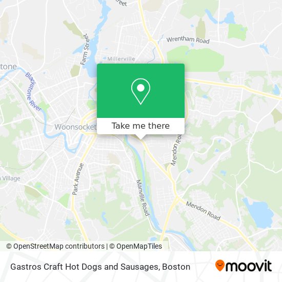 Gastros Craft Hot Dogs and Sausages map