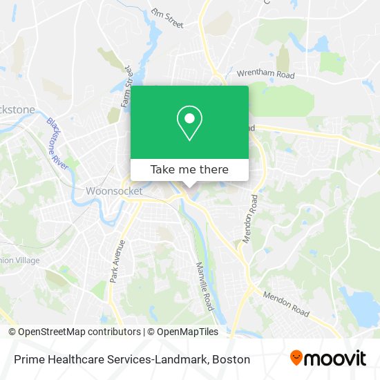 Prime Healthcare Services-Landmark map