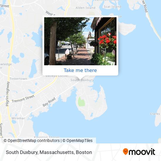 Mapa de South Duxbury, Massachusetts