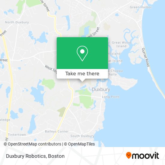 Duxbury Robotics map