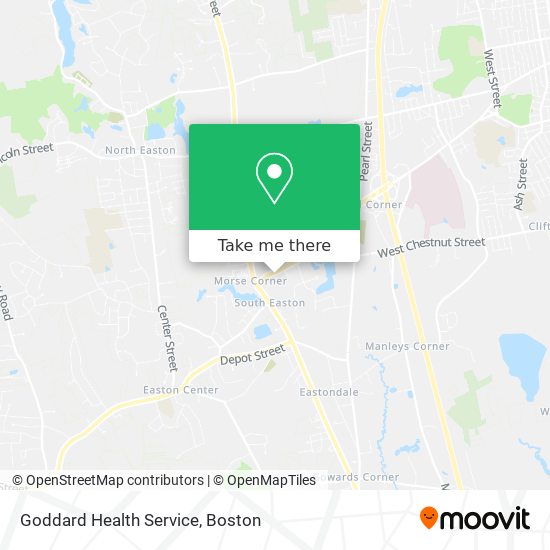 Mapa de Goddard Health Service