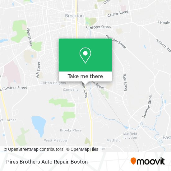 Pires Brothers Auto Repair map