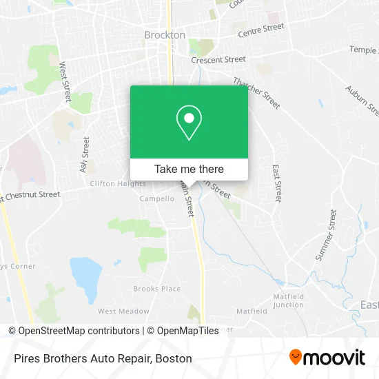 Pires Brothers Auto Repair map