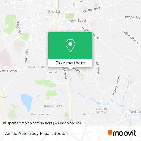 Anildo Auto Body Repair map