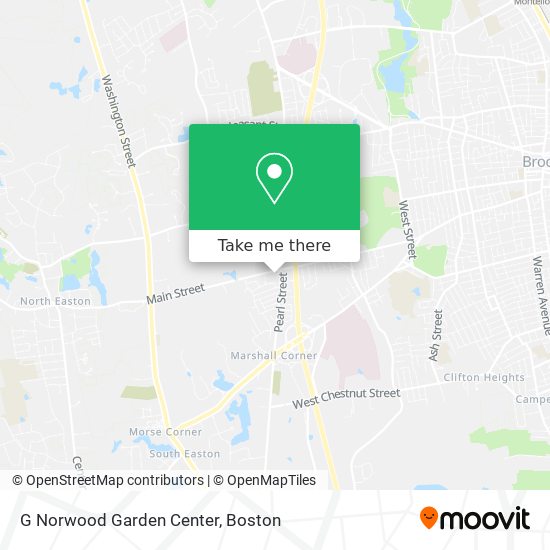 Mapa de G Norwood Garden Center