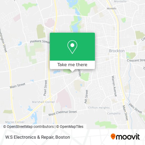 W.S Electronics & Repair map