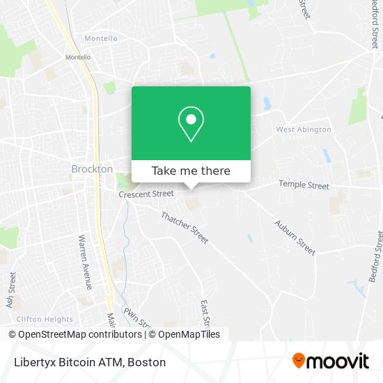 Libertyx Bitcoin ATM map