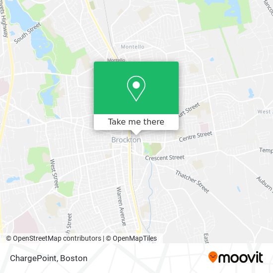 ChargePoint map