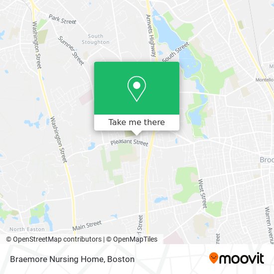 Braemore Nursing Home map