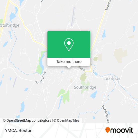 YMCA map