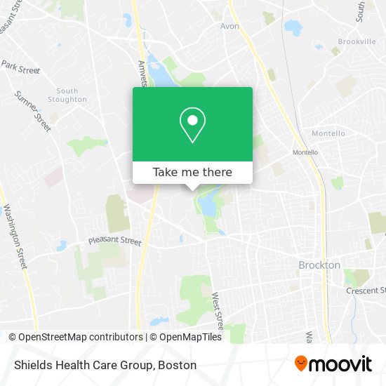 Mapa de Shields Health Care Group