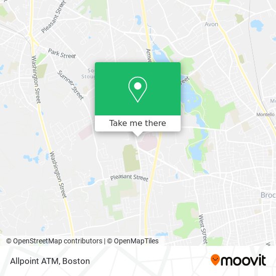 Allpoint ATM map