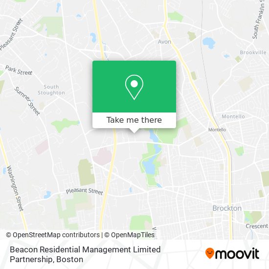 Mapa de Beacon Residential Management Limited Partnership