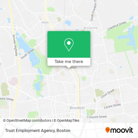Mapa de Trust Employment Agency