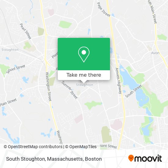 South Stoughton, Massachusetts map