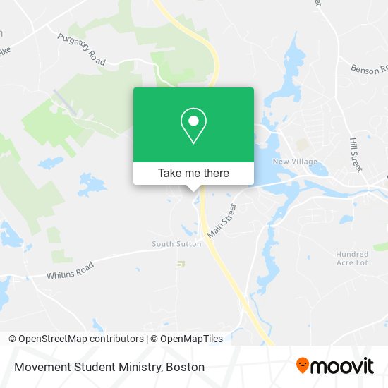 Movement Student Ministry map