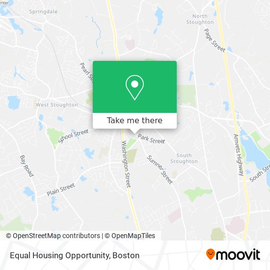 Mapa de Equal Housing Opportunity