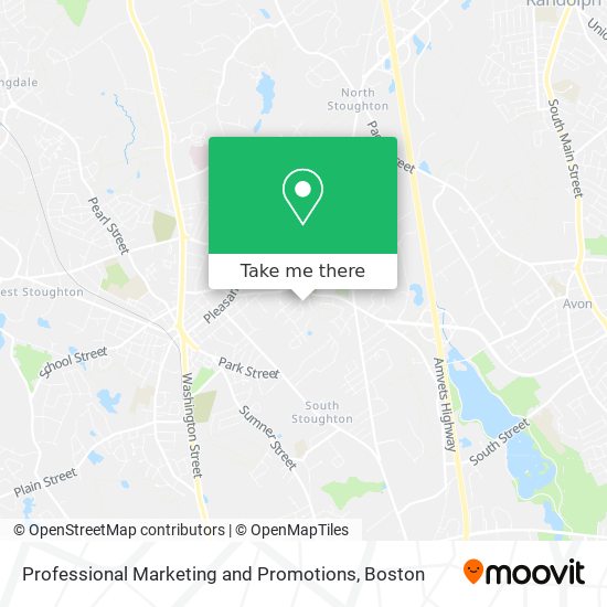 Mapa de Professional Marketing and Promotions