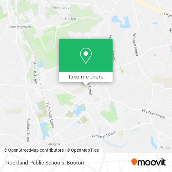 Mapa de Rockland Public Schools