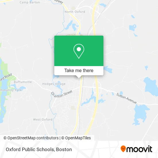 Mapa de Oxford Public Schools