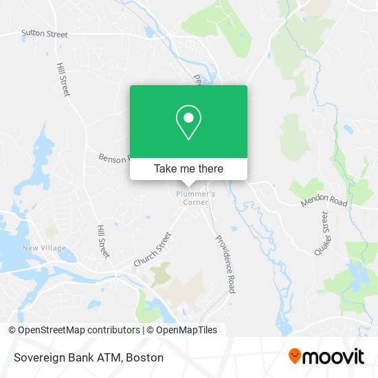 Sovereign Bank ATM map